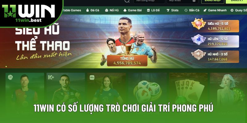 11win có số lượng trò chơi giải trí phong phú 11win có số lượng trò chơi giải trí phong phú
